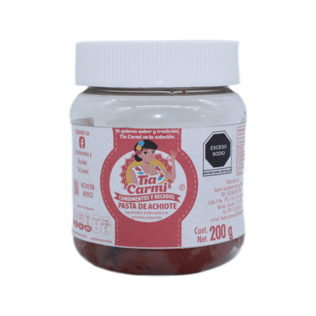 Achiote Condimento Rojo Yucateco | Tía Carmi 200gr