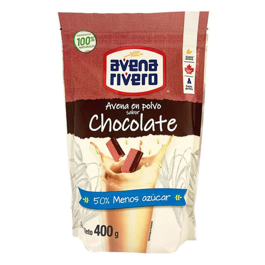 Avena en polvo sabor chocolate - Avena Rivero 400 gr