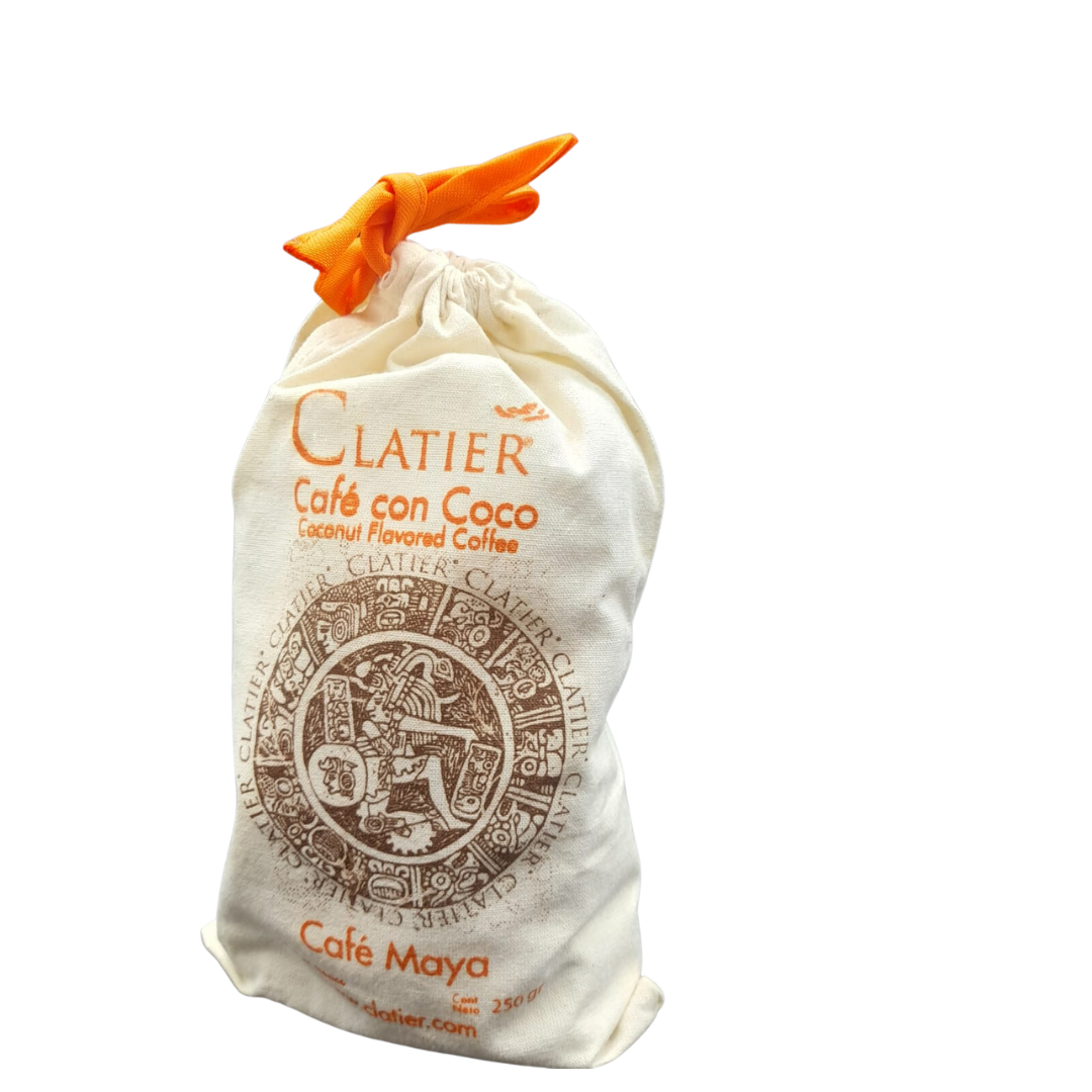 Café Molido con Coco: Sabor Tropical Hecho en Yucatán | Clatier 250gr