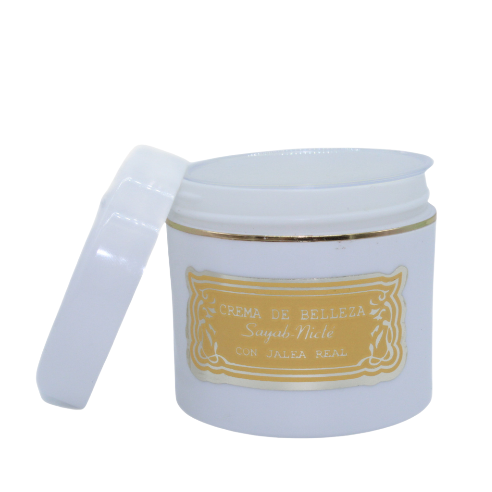 Crema de Noche Sayab-Nicté | Jalea Real Pura y Nutrición Profunda 120g