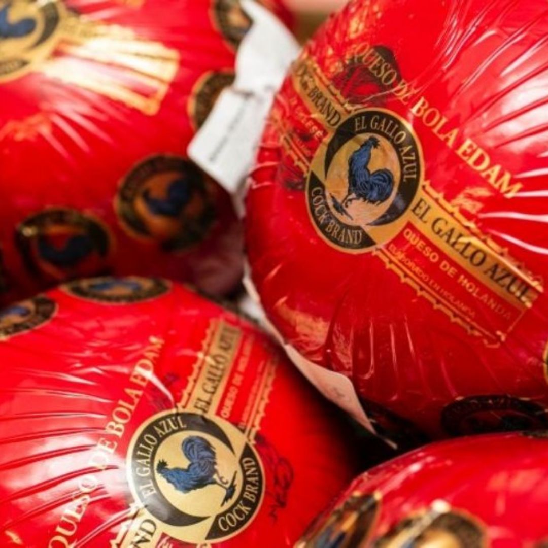 Queso de bola Edam | Gallo Azul 1.4 kg