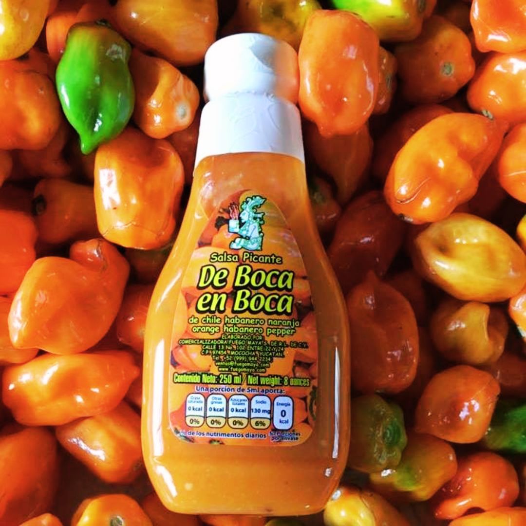 Salsa de Habanero De Boca en Boca: Un Viaje de Sabor Yucateco | De boca en boca 250 ml