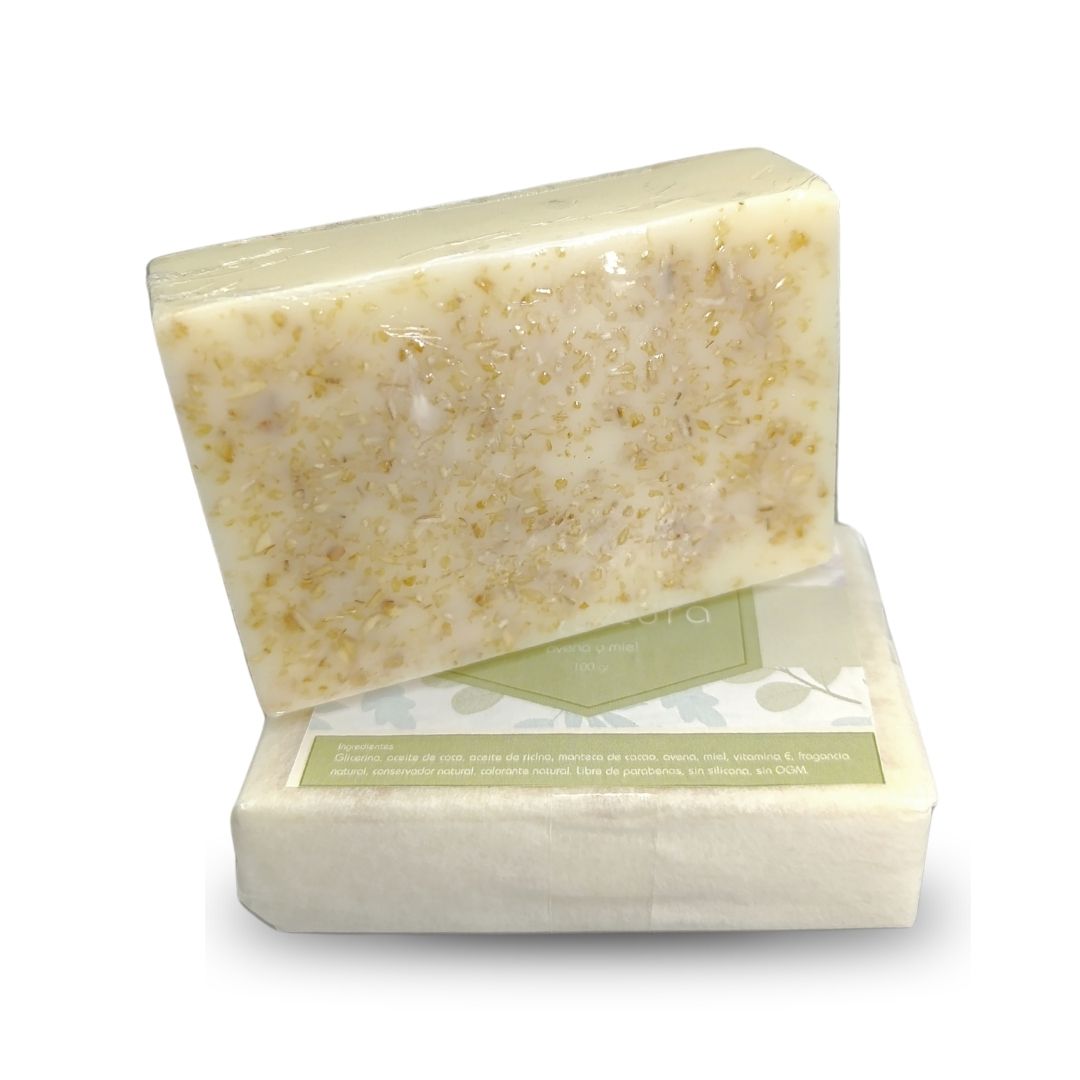 Jabón Artesanak de Avena y Miel | 100 gr Skinatura