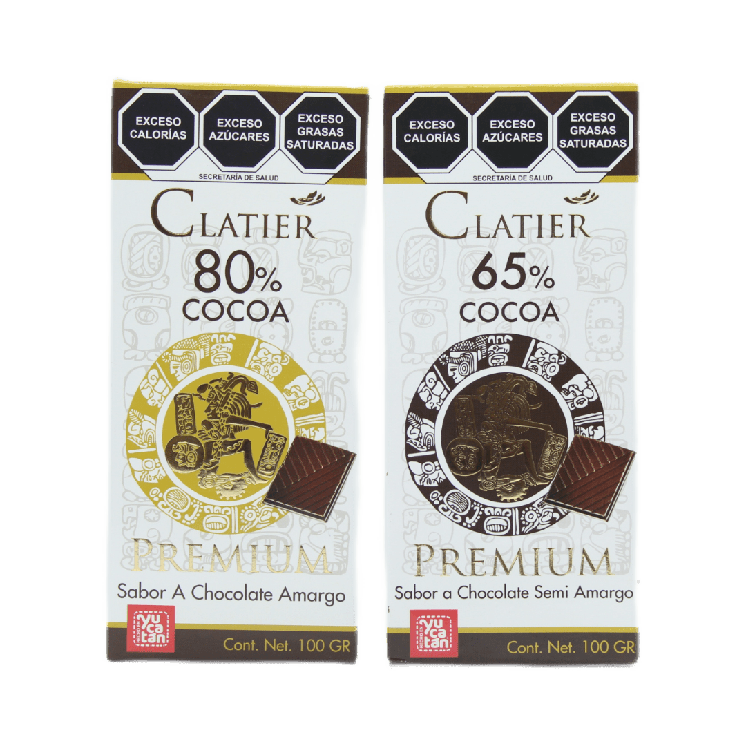 barra de chocolate cocoa - Clatier