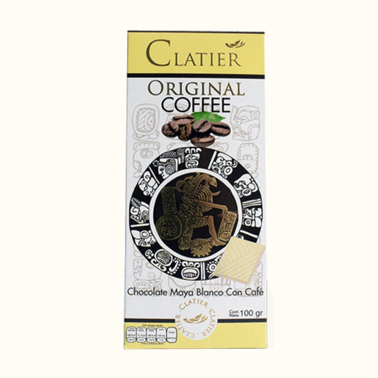 barra de chocolate con café