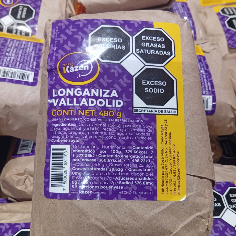 Auténtica Longaniza de Valladolid | Ahumada a las Brasas | Tradición Yucateca