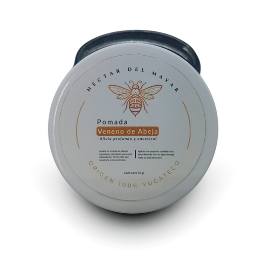 Pomada de Veneno de Abeja Alivio Real(50g) - Con Mentol y Eucalipto