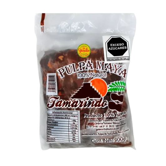Pulpa de Tamarindo Natural Pulpa Maya | 900g para Agua y Dulces