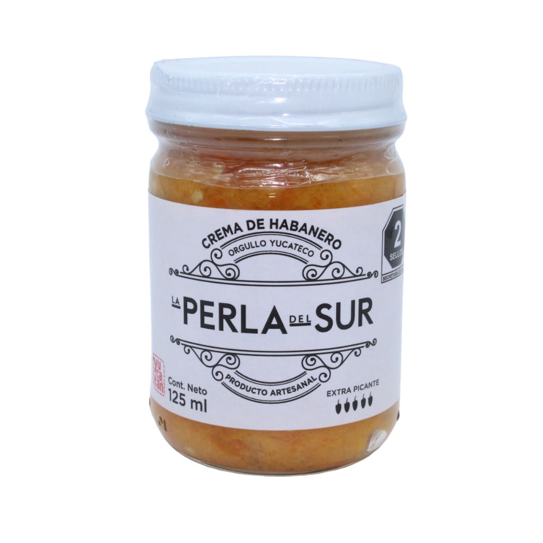 Salsa de Habanero: sabor yucateco que enciende tus platillos | La Perla del Sur 125ml