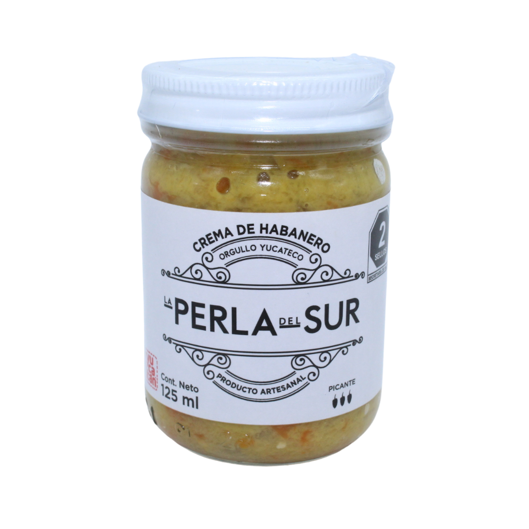 Salsa de Habanero: sabor yucateco que enciende tus platillos | La Perla del Sur 125ml