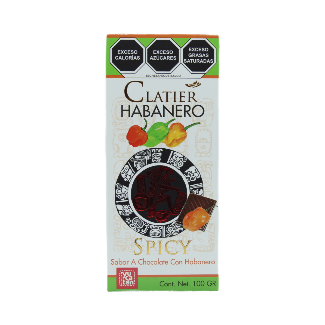 Barra de chocolate picante con habanero