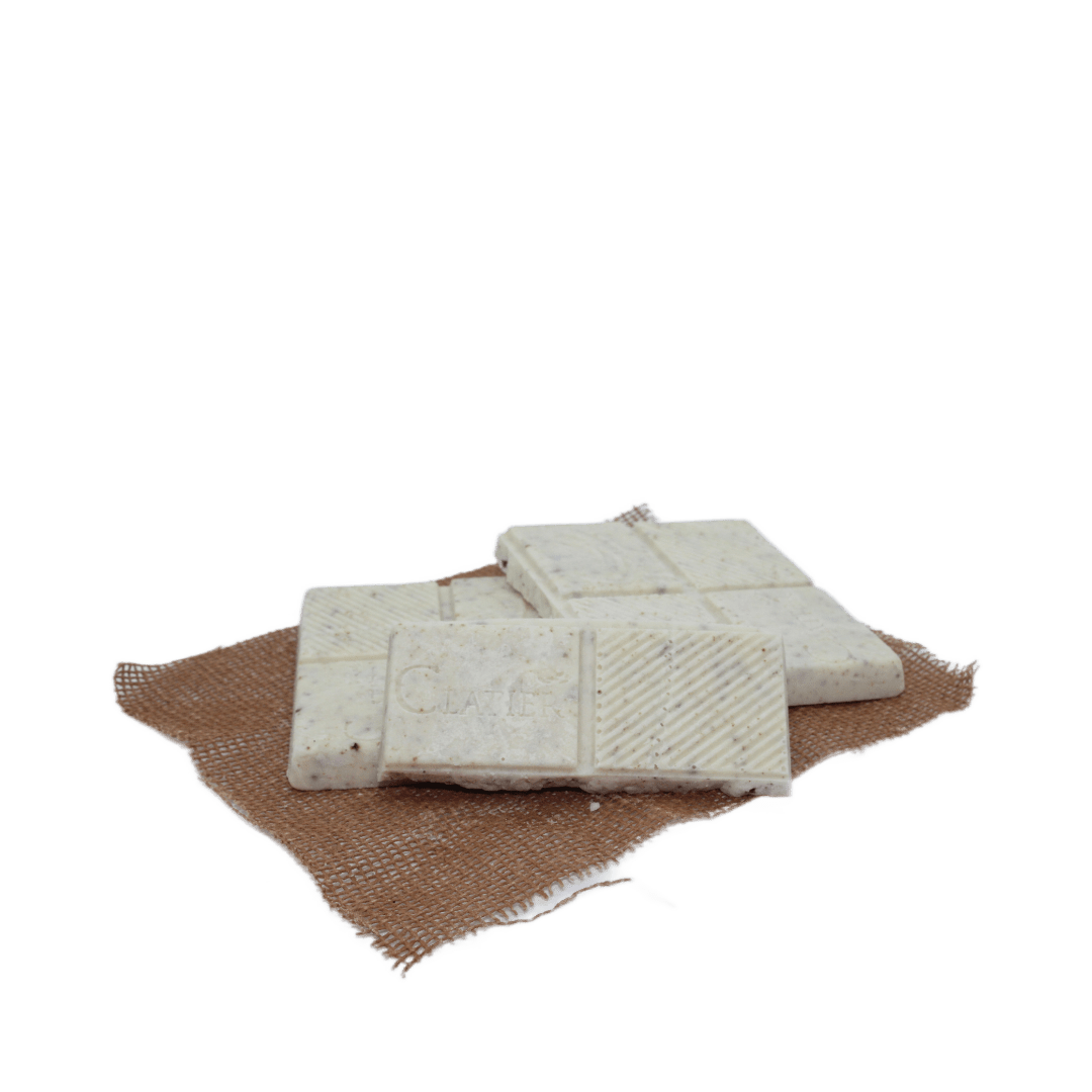 barra de chocolate con café