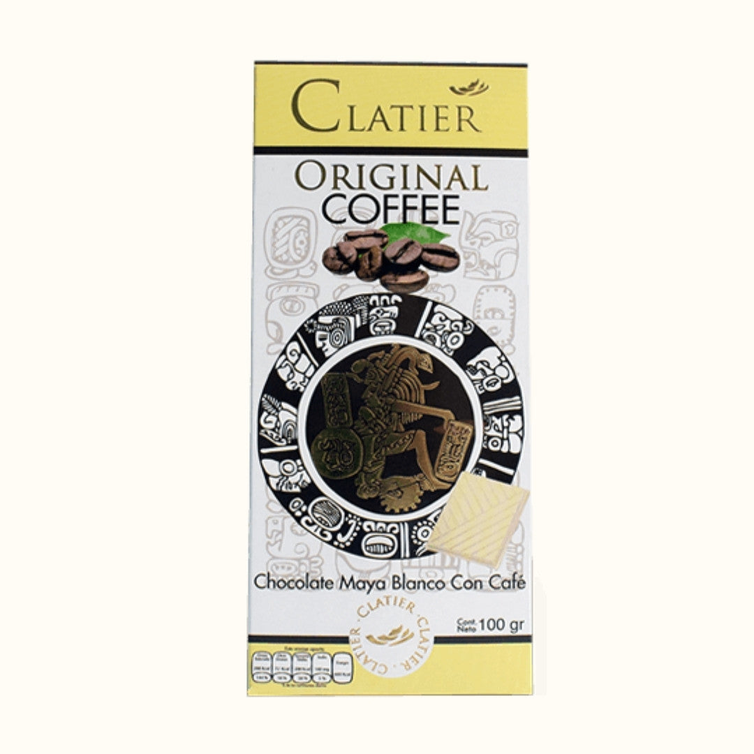 barra de chocolate con café